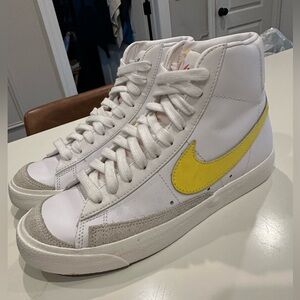 Nike Yellow Blazer Highs